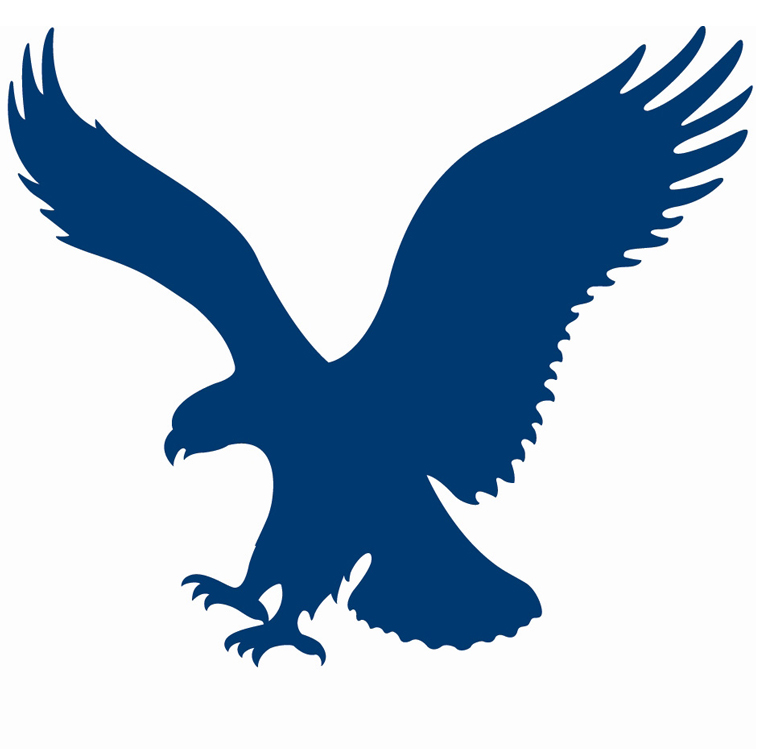 Blue Eagle Logo Blauer Adler Logo